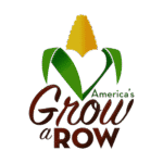 Logo for America's Grow a Row featuring a corn graphic.