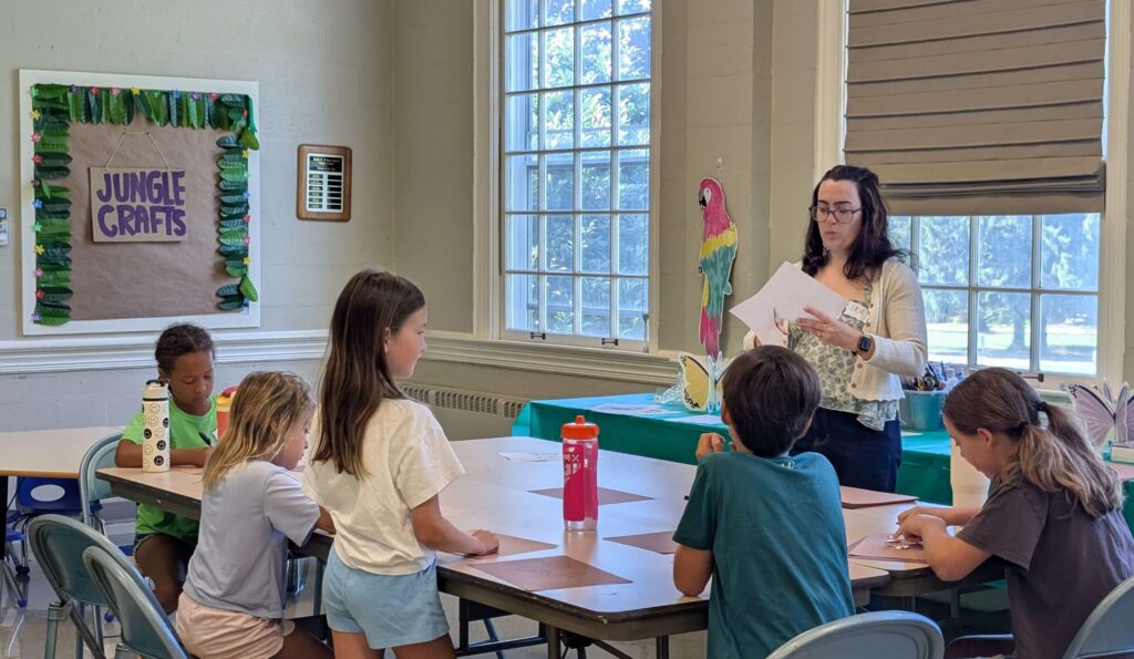 VBS Craft time with Ms. Erin