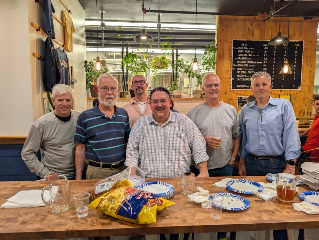 Relaxing evening with PCCT Men's Group
