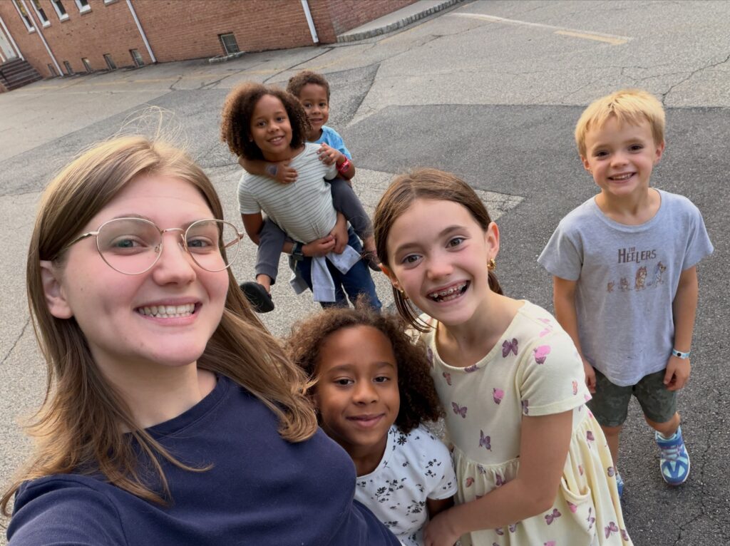 Ms Caitlyn and Chat and Chew Kids