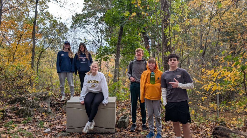 Confirmation Class 2027 Having Fun at the Retreat