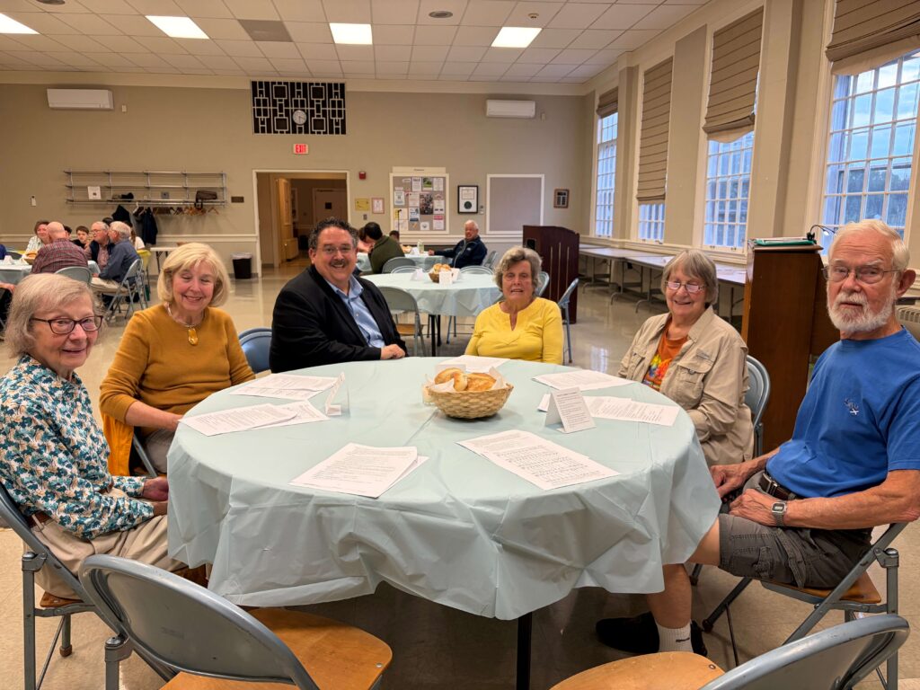 Enjoying Friendships at Dinner Church