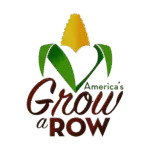 Logo for America's Grow a Row featuring a corn graphic.