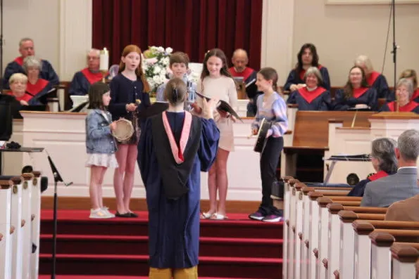 Children choir with Caitlyn comp