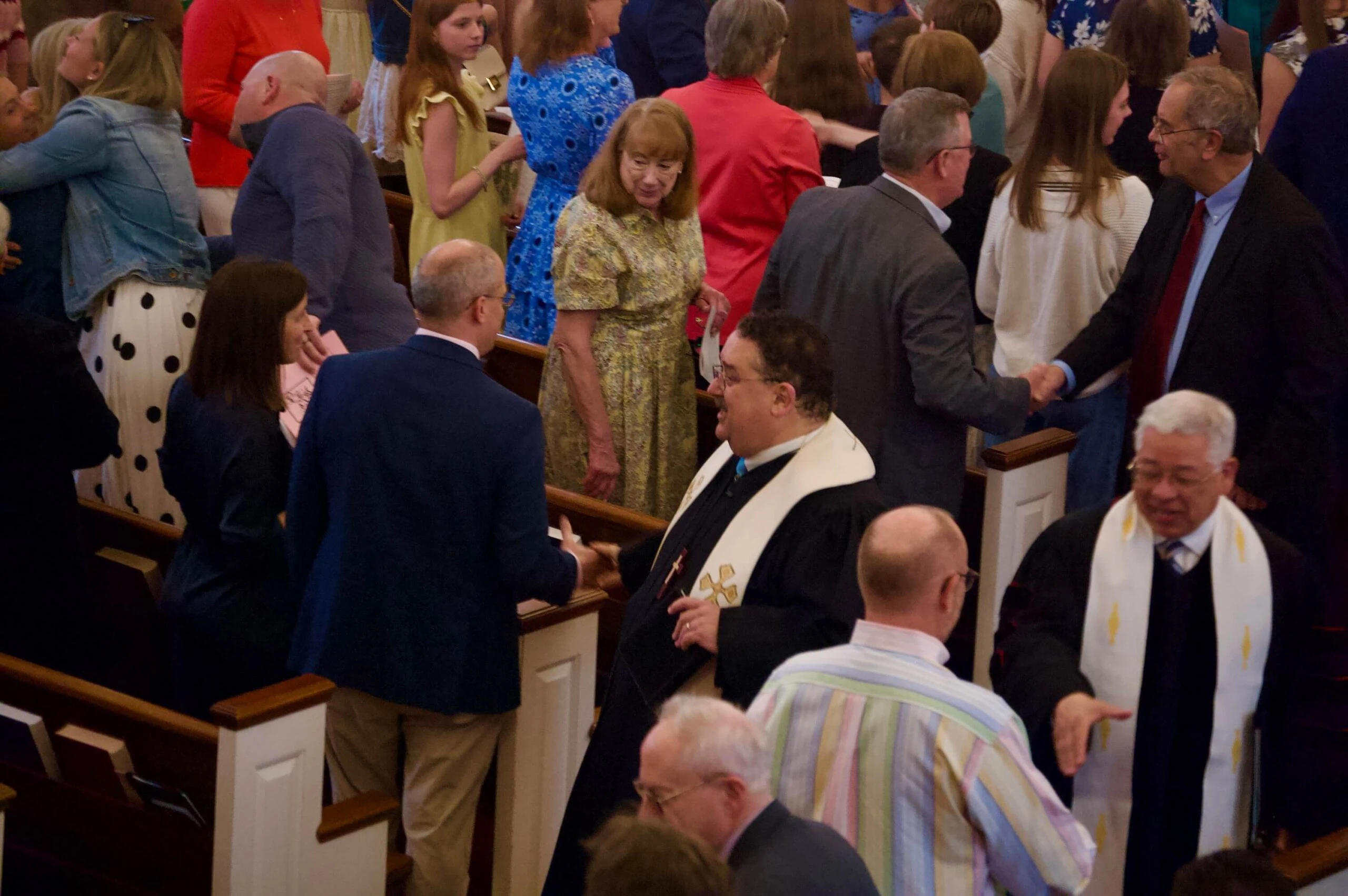 Passing the Peace Easter Sunday